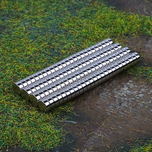 5x2mm - Imanes de neodimio N35 (100 unidades)