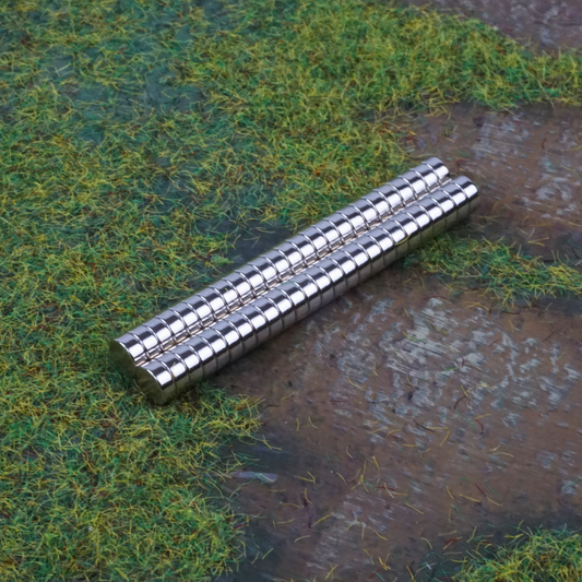 5x2mm - Imanes de neodimio N35 (50 unidades)
