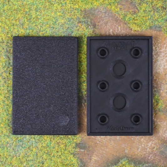 75x50mm - Peanas cuadradas (4 unidades)