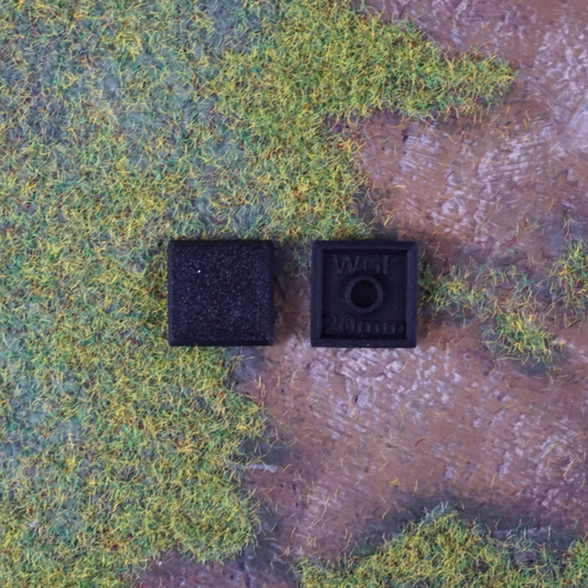 20mm - Peanas cuadradas (20 unidades)