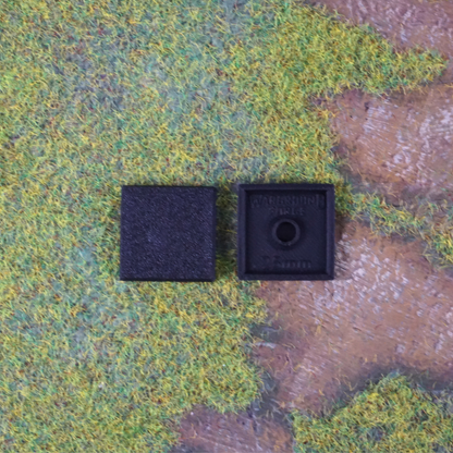 25mm - Peanas cuadradas (20 unidades)