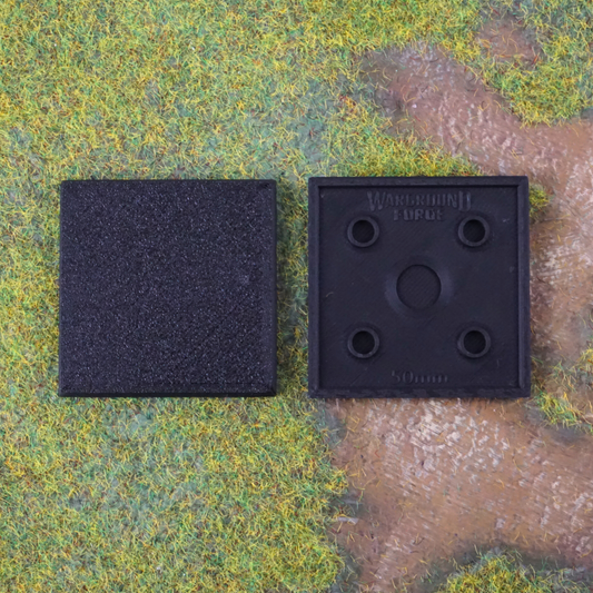 50mm - Peanas cuadradas (4 unidades)