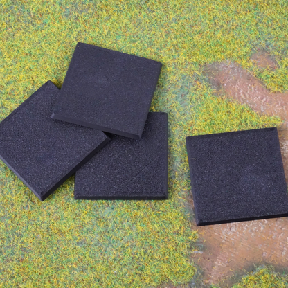 50mm - Peanas cuadradas (4 unidades)